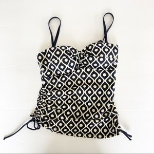 Boden Ruched Tankini Swim Top